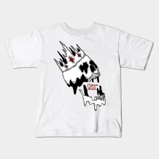 Crimson Throne Design 3 Kids T-Shirt